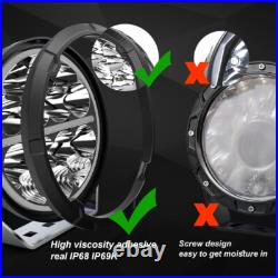 Colight Black LED Driving LED 7 ROUND SPOT LIGHT SPOT LAMP DRIVING BEAM PATTERN