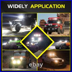 Colight Black LED Driving LED 7 ROUND SPOT LIGHT SPOT LAMP DRIVING BEAM PATTERN