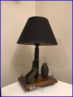 Colt gun Granade night Desk Lamp 1911 Colt