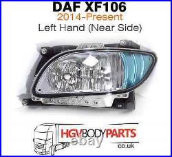 DAF XF 106 Bumper Fog Spot Light Lamp with Frame XF106 Euro6 LH