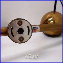 Deckenlampe Spot-Leiste 60er Messing Lichtleiste Strahler Spot Leuchte Vintage
