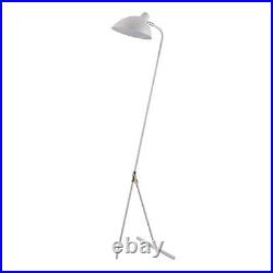 Delicata Monopod Standard Task Floor Lamp, White Reading Spot Light