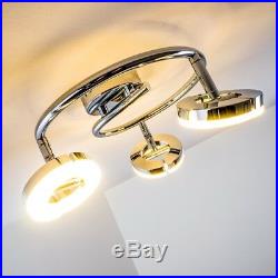Design LED Deckenleuchte Deckenstrahler Flur Deckenlampe Deckenspot kippbar 3er