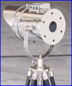Designer Spot Light Nautical Table Lamp Modern Studio Searchlight W Tripod Stand