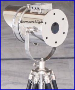 Designer Spot Light Nautical Table Lamp Modern Studio Searchlight W Tripod Stand