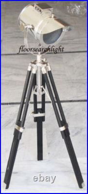 Designer Spot Light Nautical Table Lamp Modern Studio Searchlight W Tripod Stand
