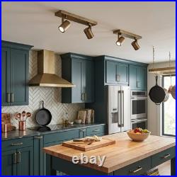 Double Surface Mounted Ceiling Bar LED Spotlight (GU10 6W 3K Bulbs Included)
