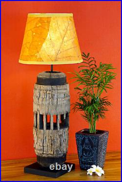 Driftwood Lamp Desk Lamp Wood Driftwood LED Light Antique Wood