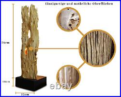 Driftwood Lamp Floor Lamp Wood LED Light Antique Wood Driftwood