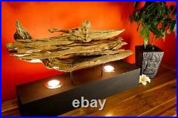 Driftwood Lamp Schwemmholz Table Lamp Wood Driftwood Lamp LED Light Altholz