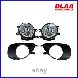 E4 Fog Lamp Spot Light For TOYOTA Yaris XP90 MK2 05-08 Hatchback Black Cover