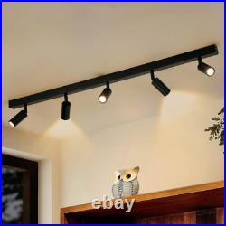 Eofiti Black Ceiling Light 5 Way Spot 3000K Warm White 3000k