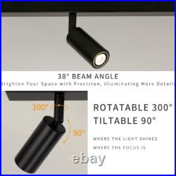 Eofiti Black Ceiling Light 5 Way Spot 3000K Warm White 3000k