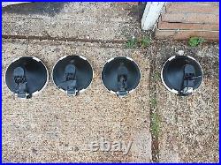 FOUR HELLA Rallye 3000 Spot light/lamps with Pattern Lens including Covers
