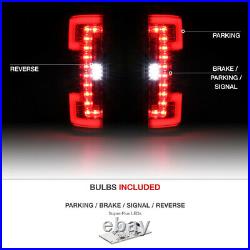 FULL LED UPGRADE 17-19 Ford SuperDuty withBlind Spot Sensor BLIS Tail Light Lamp