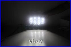 Fit Scania Volvo DAF MAN Truck 10'' 63W Jumbo Oval Led Neon Spot Fog Light Lamp