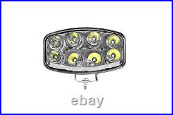 Fit Scania Volvo DAF MAN Truck 10'' 63W Jumbo Oval Led Neon Spot Fog Light Lamp