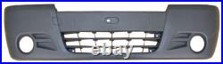 Fits Vauxhall Vivaro Front Bumper With Spot Light Lamp Holes 2006-2014