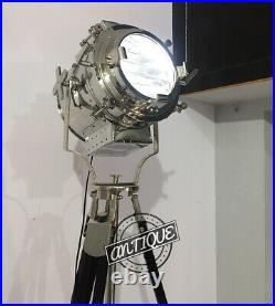 Floor Lamp Big Tripod Standing Searchlight Spot-Lamps Night Bulb Lighting