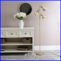 Floor Lamp Free Standing Living Room Light 3 Arm Adjustable Spotlight Lights