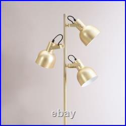Floor Lamp Free Standing Living Room Light 3 Arm Adjustable Spotlight Lights