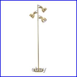 Floor Lamp Free Standing Living Room Light 3 Arm Adjustable Spotlight Lights