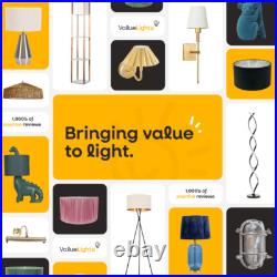 Floor Lamp Free Standing Living Room Light 3 Arm Adjustable Spotlight Lights