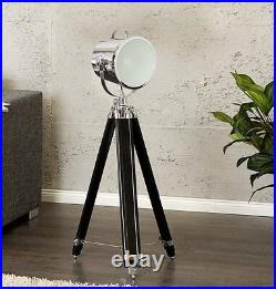 Floor Lamp Light Spot Aluminium Stainless Steel Headlight Light Hollywood