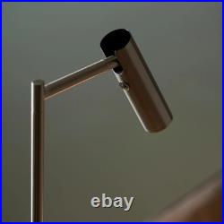 Floor Light Silver Dedicated Reader LED Spot Satin Nickel Endon 98116