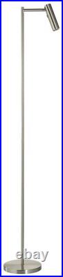 Floor Light Silver Dedicated Reader LED Spot Satin Nickel Endon 98116