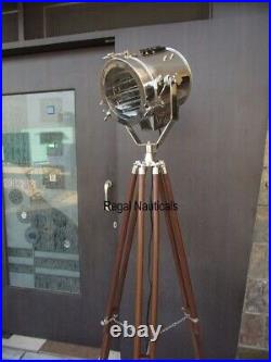 Floor Studio Lamp Spot Light Photography With Wooden Tripod Stand Lamp light