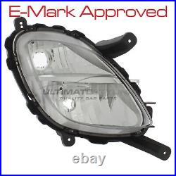 Fog Light Fits Kia Picanto TA 2011-2015 Front Spot Lamp Chrome Drivers Right