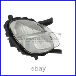 Fog Light Fits Kia Picanto TA 2011-2015 Front Spot Lamp Chrome Drivers Right
