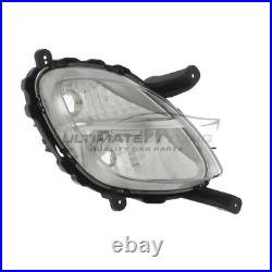 Fog Light Fits Kia Picanto TA 2011-2015 Front Spot Lamp Chrome Drivers Right