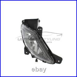 Fog Light For Hyundai ix20 2010-2020 Front Spot Lamp Chrome Drivers Side Right