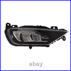 Fog Light Volvo V90 2016-2020 Front Spot Lamp Black Inner Drivers Side Right