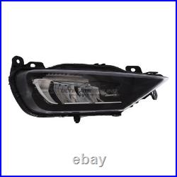 Fog Light Volvo V90 2016-2020 Front Spot Lamp Black Inner Drivers Side Right