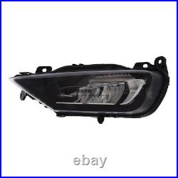 Fog Light Volvo XC90 2015- Front Spot Lamp Black Inner Passenger Side Left Hand