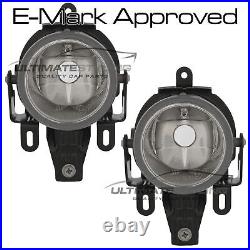 Fog Lights Mitsubishi Shogun 2003-2007 Round Front Spot Lamps Left & Right Pair