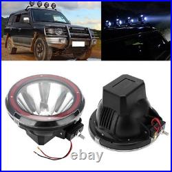 Front Bumper Roof Lamp Camping Hunting Fishing Spot Light 12-24V 55W9inches
