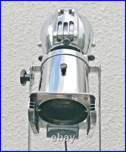 Fully Restored Vintage Strand 823 Theatre Fresnel Spot Light Lamp +steel Tripod