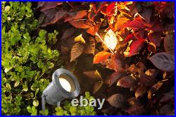 Garden Spike Lights Adjustable Outdoor Ground Spotlight IP65 GU10 ZLC086S