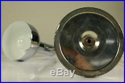 Gelenkarm Tisch Lampe Chrom Strahler Spot Lese Leuchte Vintage Chrome 70er