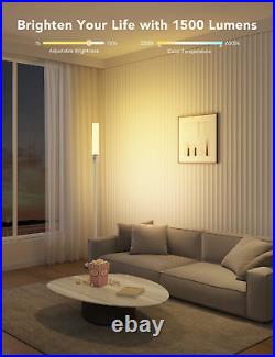 Govee RGBIC Cylinder Floor Lamp, LED Corner Floor Lamp with Wi-Fi App Control