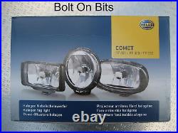 HELLA Comet FF 550 Spot light/lamp set Relay wire Switch Defender/lightbar/4x4/