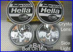 HELLA Rallye 3000 Spot light/lamps COVERS Defender/4x4/Discovery/Trooper/Shogun