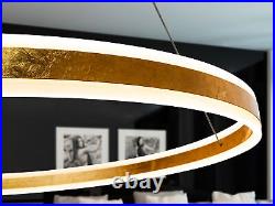 Haengelampe Ceiling Light Gold Ring LED Designer Lamp Luxury Spotlight Helia Ø50