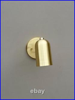 Handmade Brass Sconce Adjustable Modern Cylinder Wall Lamp Table Spot Light