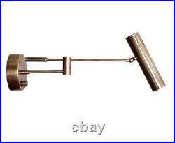 Handmade Contemporary Brass Spot Light Bedroom Reading Light Modern Wall Lamp
