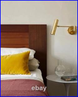 Handmade Contemporary Brass Spot Light Bedroom Reading Light Modern Wall Lamp Handmade Contemporary Brass Spot Light Bedroom Reading Light Modern Wall Lamp